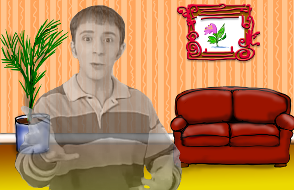 background sample - cartoon style